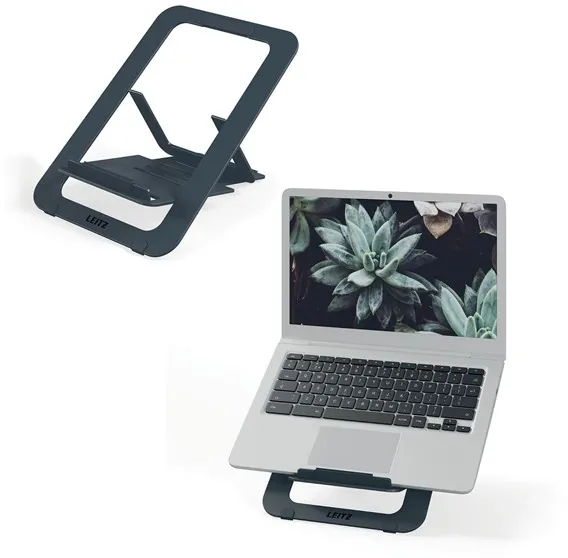 Leitz Ergo aluminium ultratunn justerbar laptopstativ